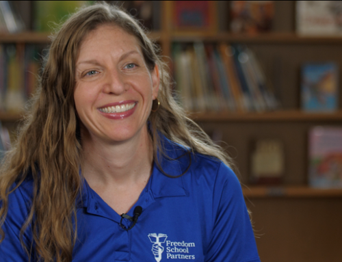 Three Questions with Glenda Bernhardt CEO of Freedom School Partners