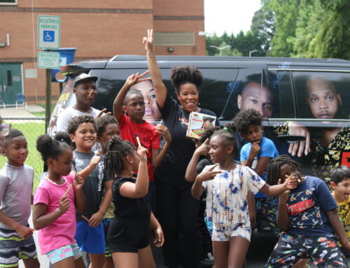 Ms. Jessica from Power 98 Visits Freedom School